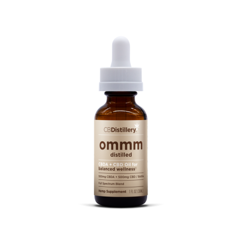500mg CBDA + 500mg CBD Balanced Wellness Tincture