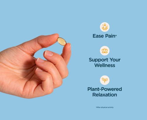 30mg CBD Relief &amp; Relaxation Softgels (0% THC*) - 60 Count