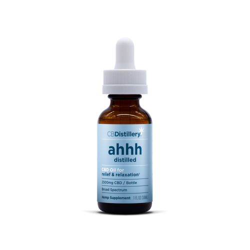 2500mg CBD Relief & Relaxation Tincture (0% THC*)